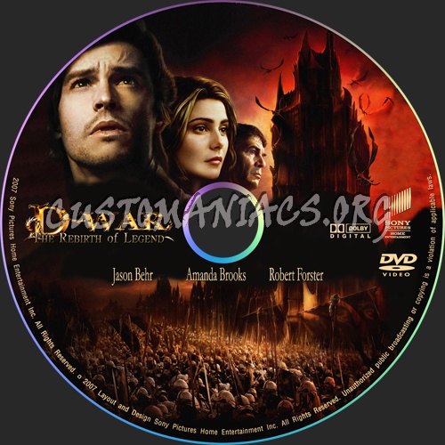 D-War / Dragon Wars dvd label