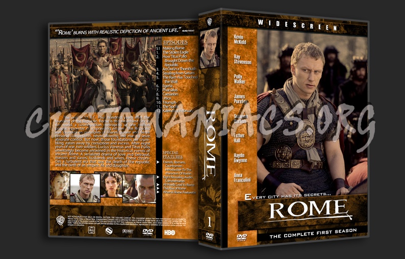 Rome dvd cover