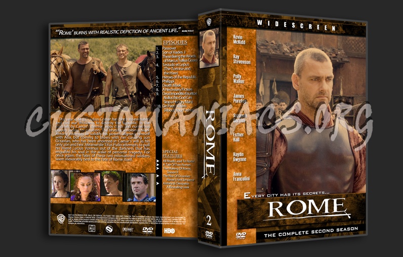 Rome dvd cover