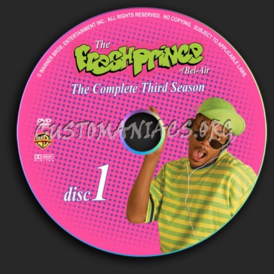 Season 3 - 4 Disc Set dvd label