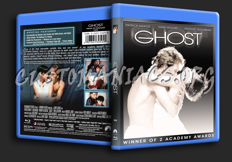 Ghost blu-ray cover