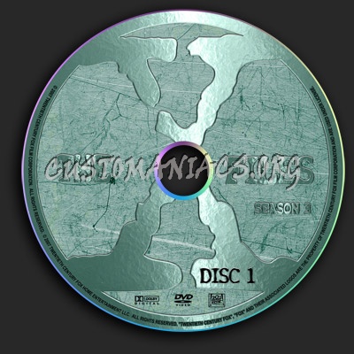 Season 3 - 6 Disc Set dvd label