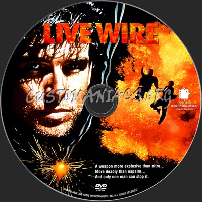 Live Wire dvd label