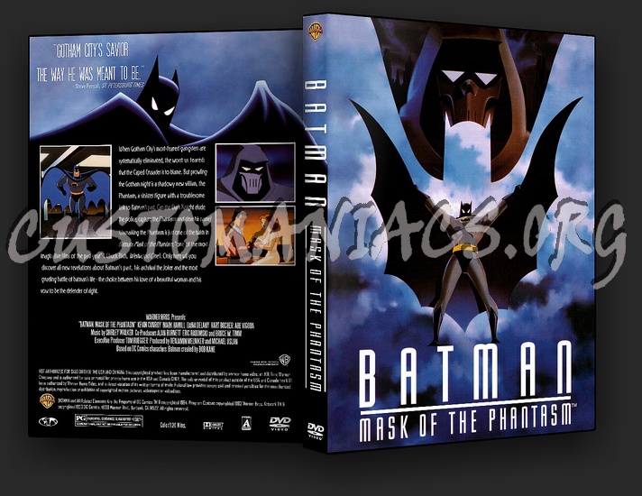 Batman Mask of the Phantasm dvd cover