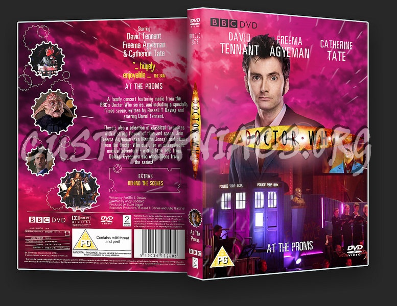 Doctor Who :At The Proms dvd cover