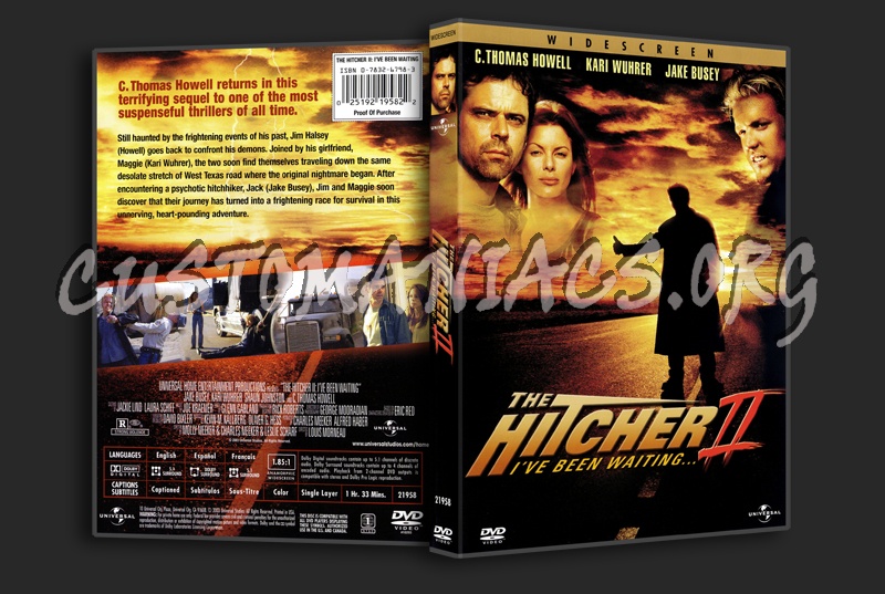 The Hitcher 2 dvd cover