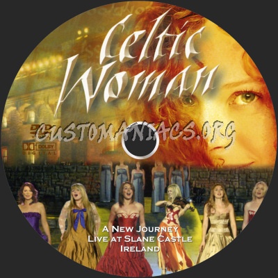 Celtic Woman - A New Journey dvd label