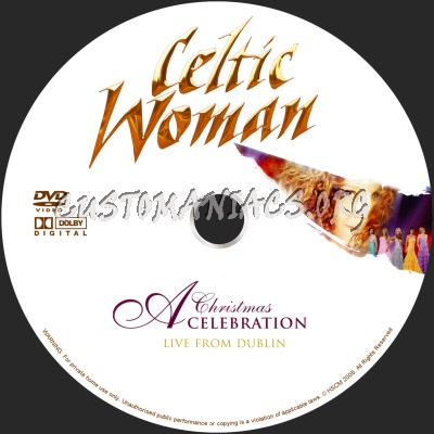 Celtic Woman - A Christmas Celebration dvd label
