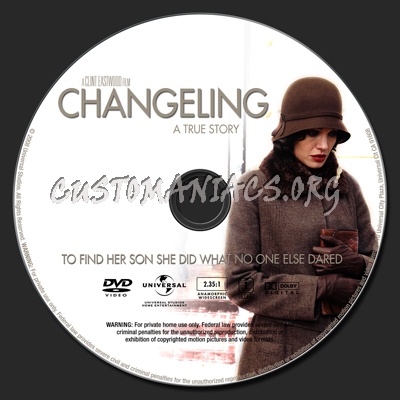 Changeling dvd label