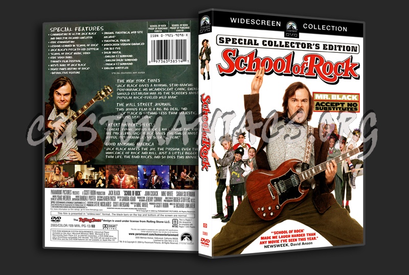 School of Rock dvd cover