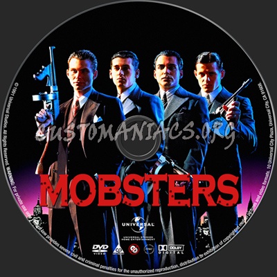Mobsters dvd label