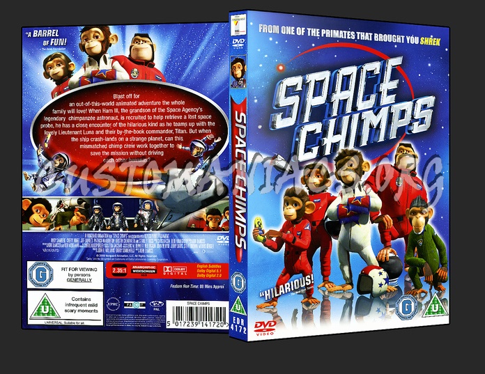 Space Chimps dvd cover