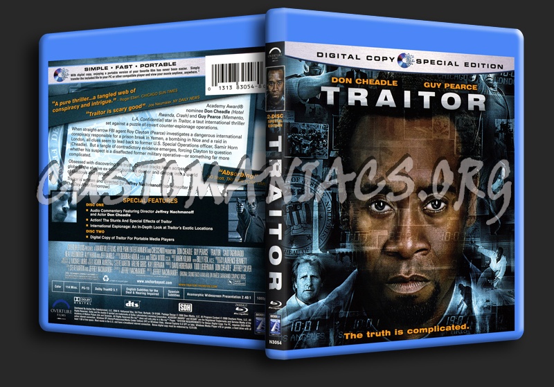 Traitor blu-ray cover