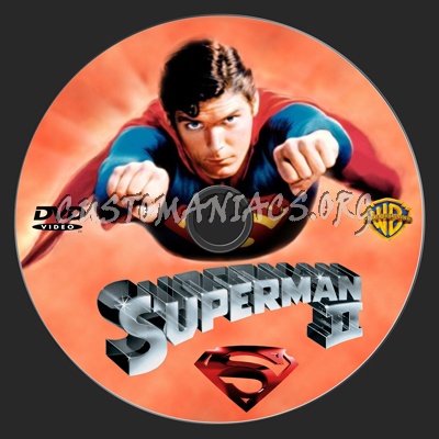 Superman 1-4 dvd label