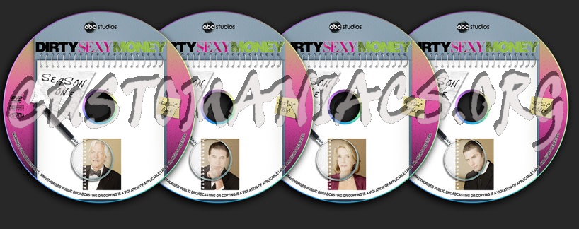 Dirty Sexy Money - Season 1 dvd label