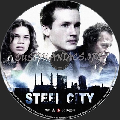 Steel City dvd label