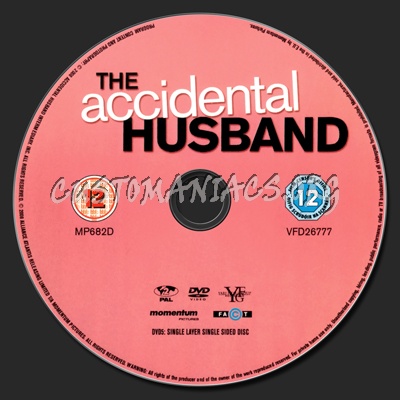 The Accidental Husband dvd label