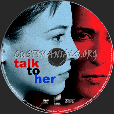 Talk to Her dvd label