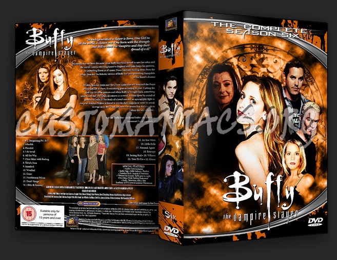 Buffy the Vampire Slayer Collection dvd cover