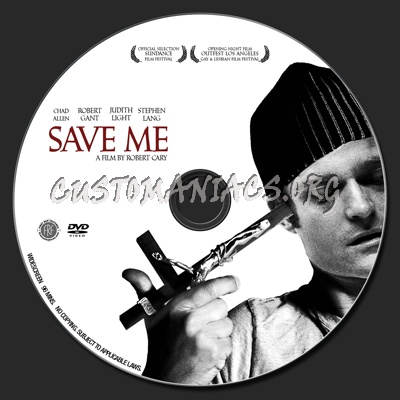 Save Me dvd label