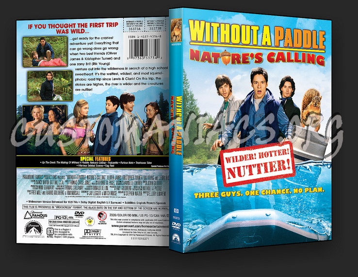 Without a Paddle: Nature's Calling dvd cover