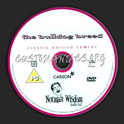 Norman Wisdom dvd label