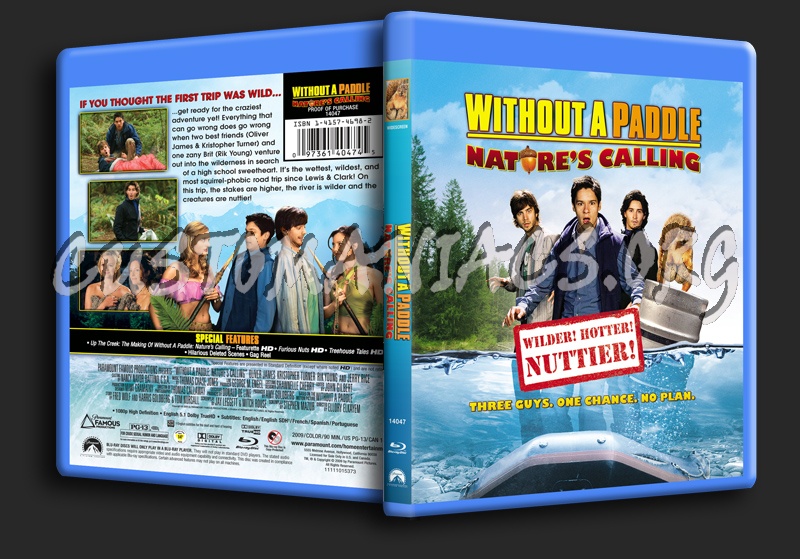 Without A Paddle: Nature's Calling blu-ray cover