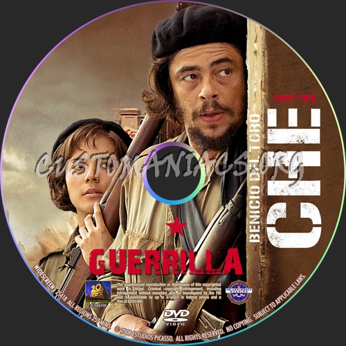 Che Part Two (Guerrilla) dvd label