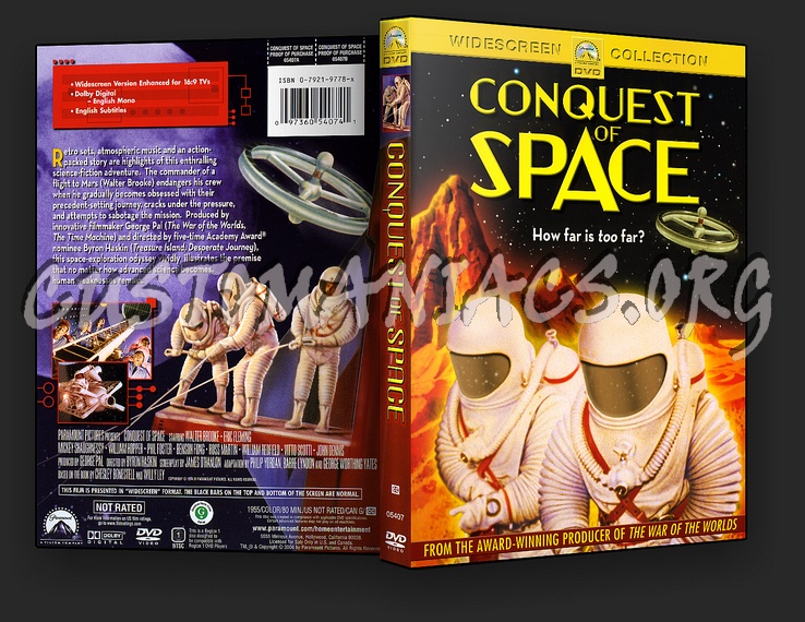 Conquest of Space dvd cover