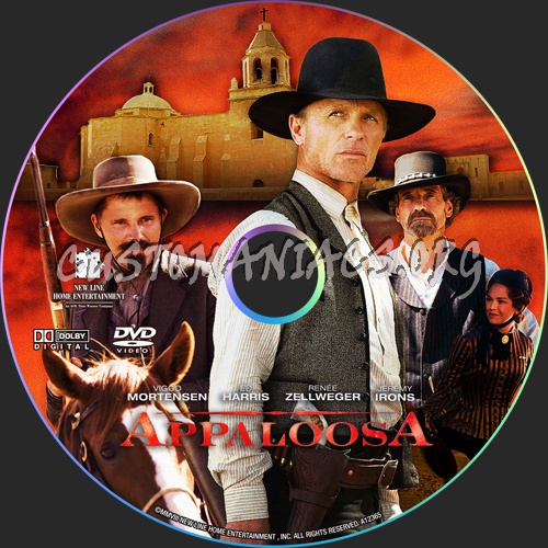 Appaloosa dvd label