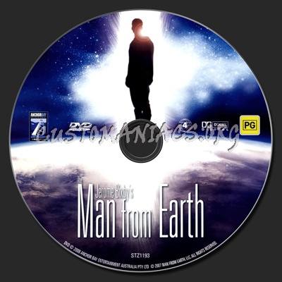 The Man From Earth dvd label