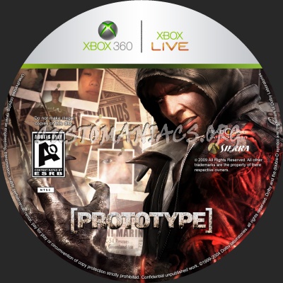 Prototype dvd label