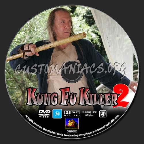 Kung Fu Killer / Kung Fu Killer 2 dvd label