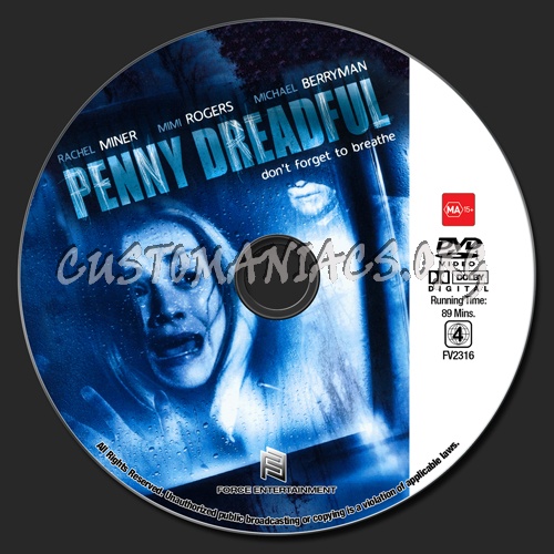 Penny Dreadful dvd label