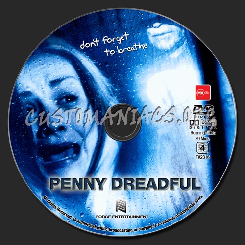 Penny Dreadful dvd label