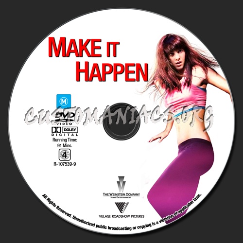 Make It Happen dvd label