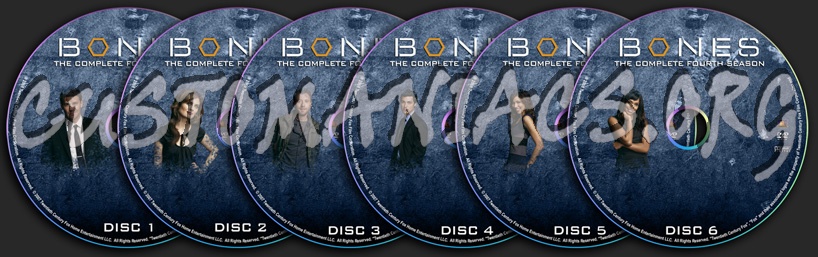 Bones - Season 4 dvd label