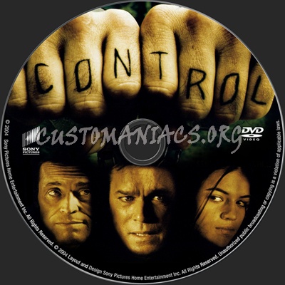 Control dvd label