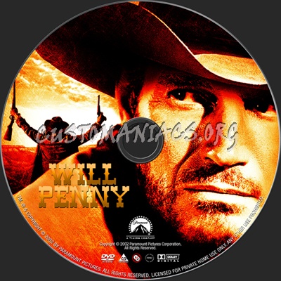 Will Penny dvd label