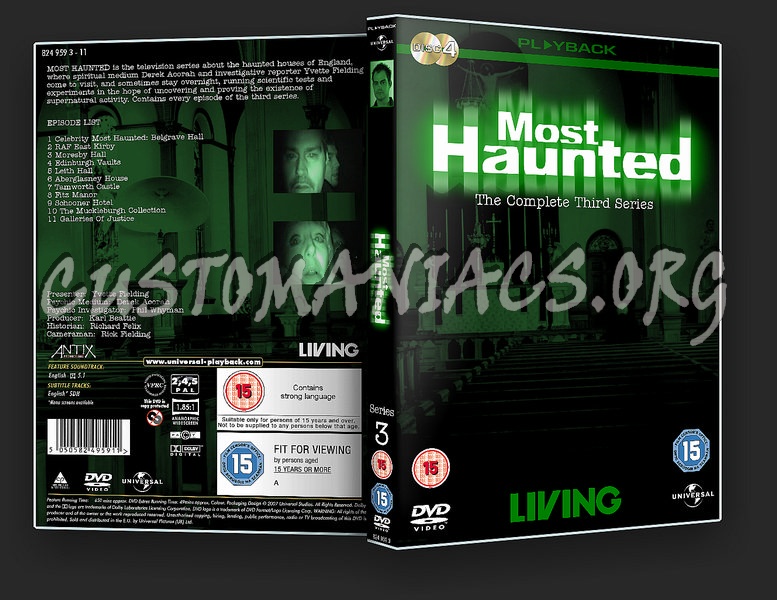 Most Haunted Season 3 dvd cover
