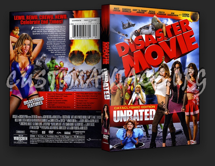 Disaster Movie dvd cover