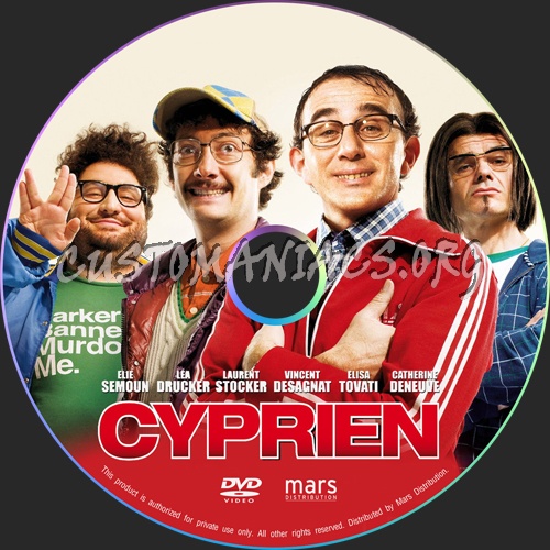 Cyprien dvd label