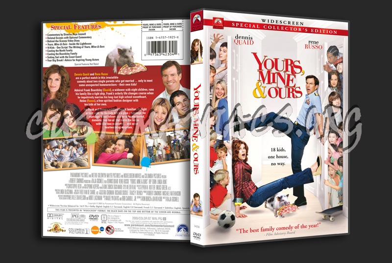 Yours, Mine and Ours dvd cover