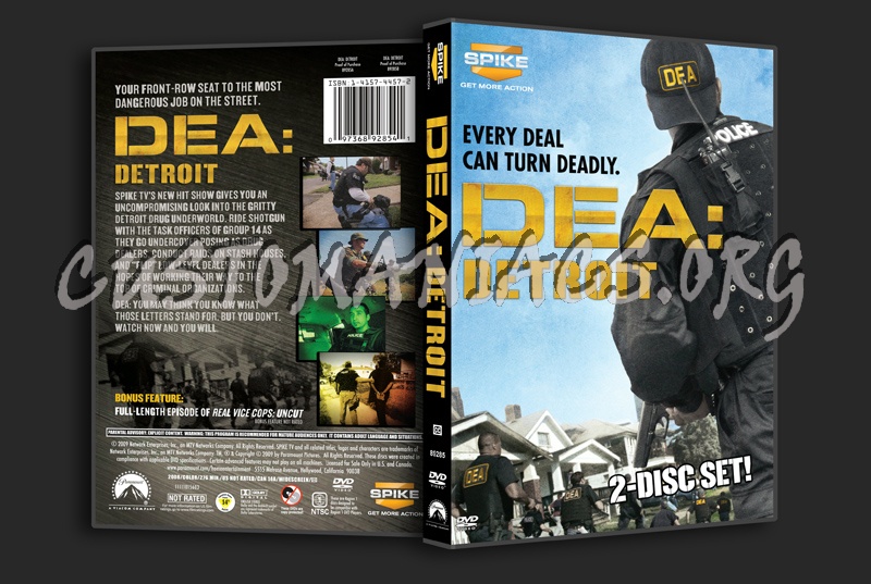 DEA: Detroit dvd cover