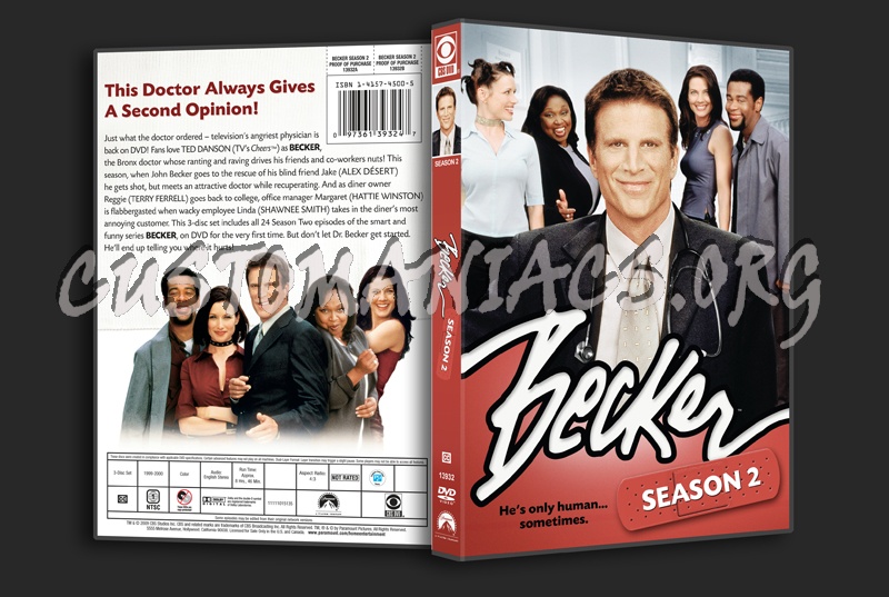Becker Season 2 dvd cover
