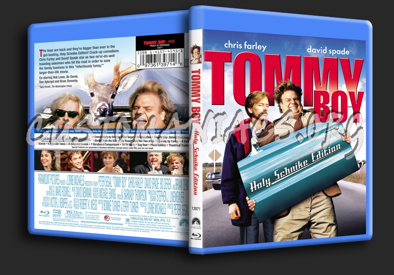 Tommy Boy blu-ray cover