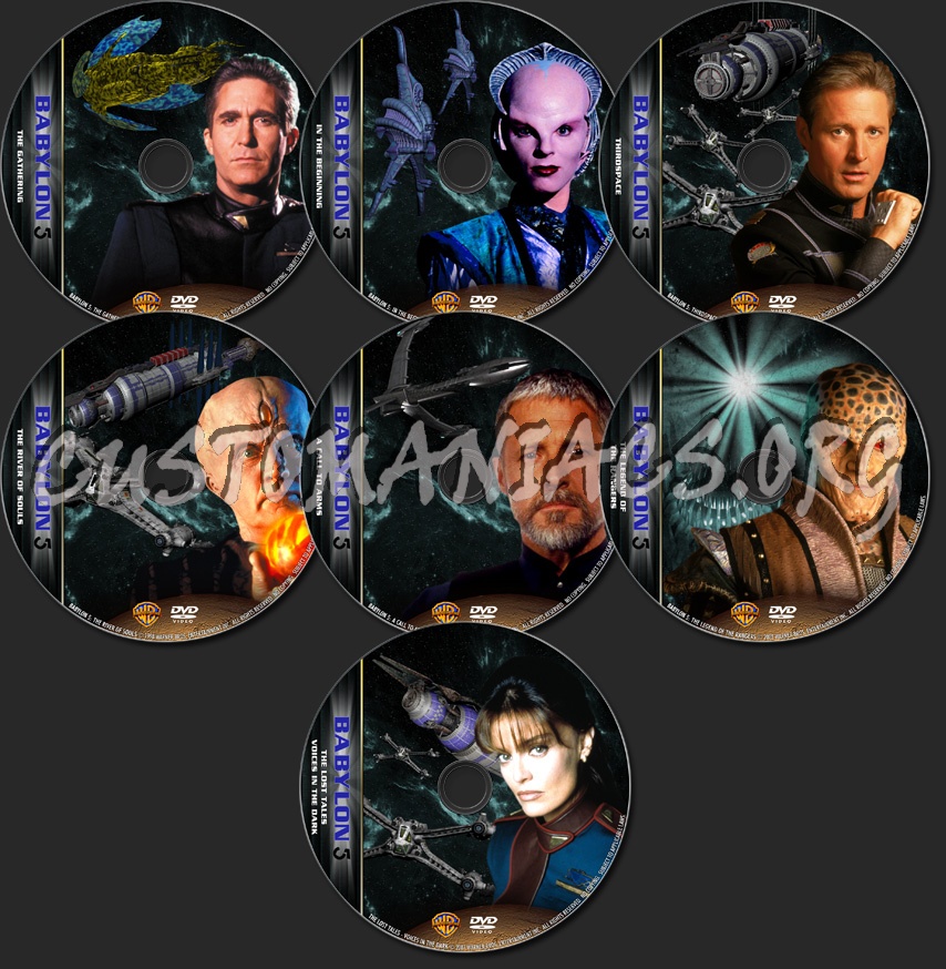 Babylon 5 - Movies - TV Collection dvd label