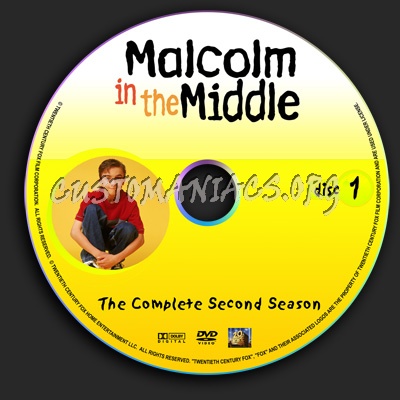 Season 2 - 4 Disc Set dvd label