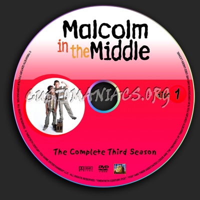 Season 3 - 4 Disc Set dvd label