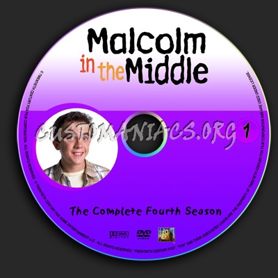 Season 4 - 4 Disc Set dvd label